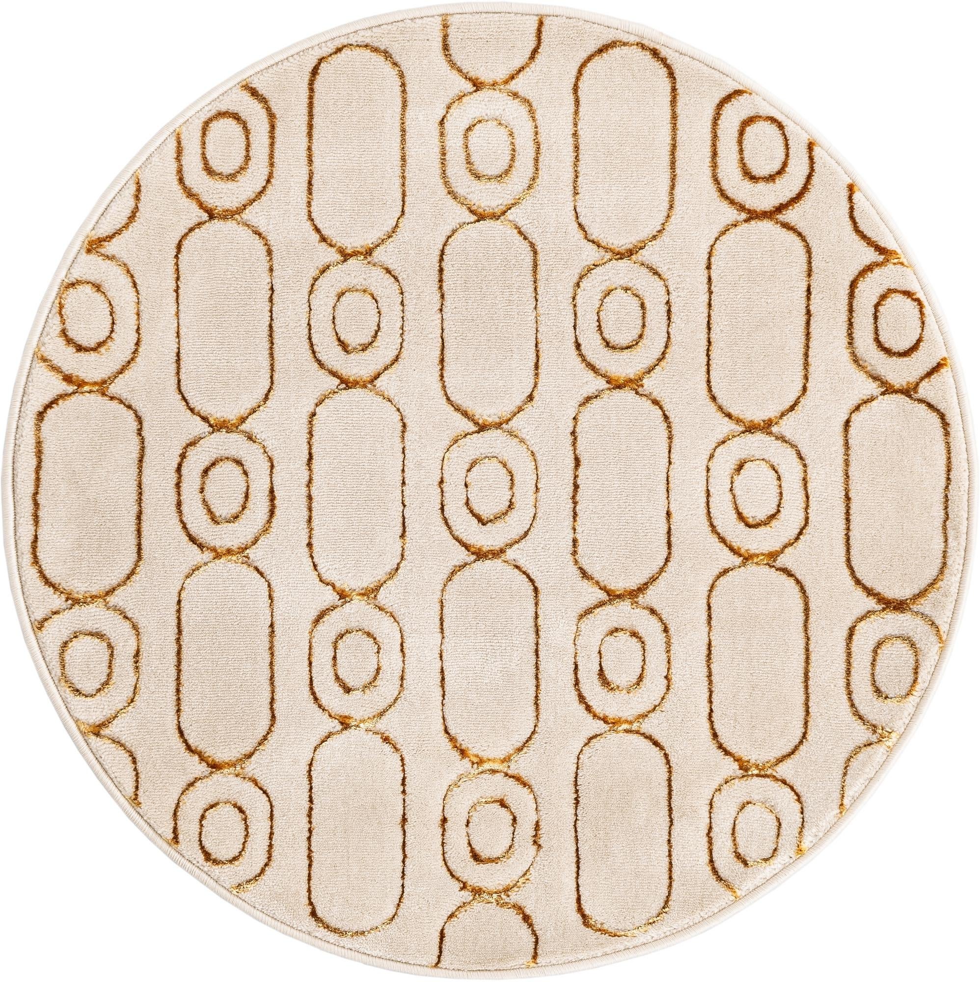 Rug White and Gold Swatch link