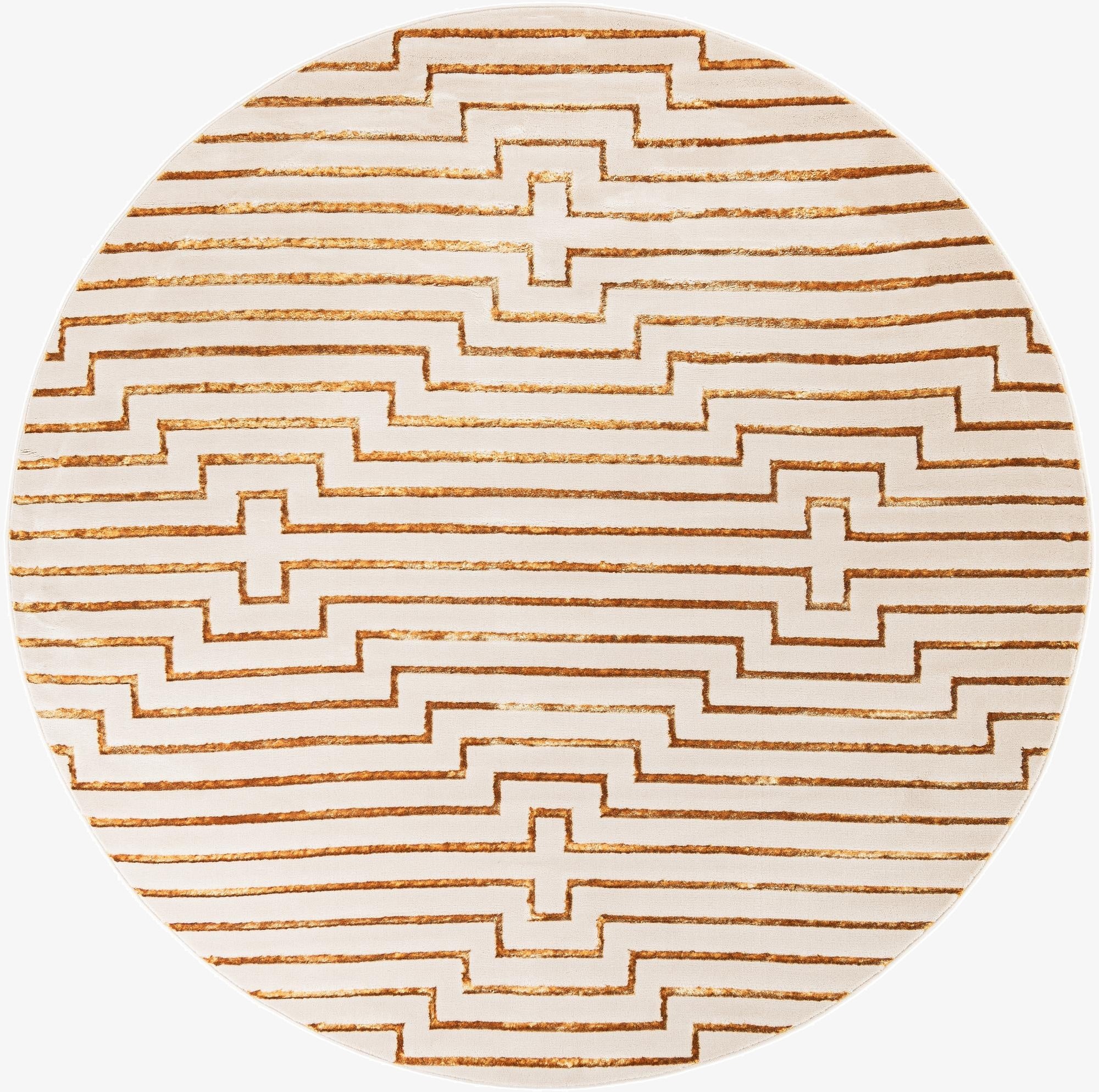  7' 10 x 7' 10 Vogue Geo Round Rug