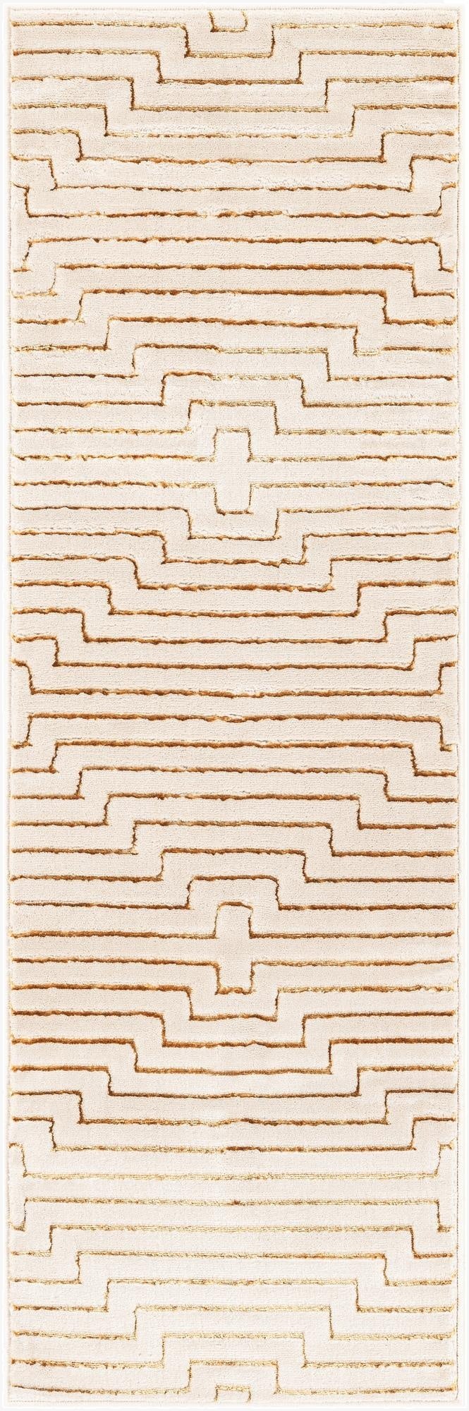  2' x 6' Vogue Geo Runner Rug