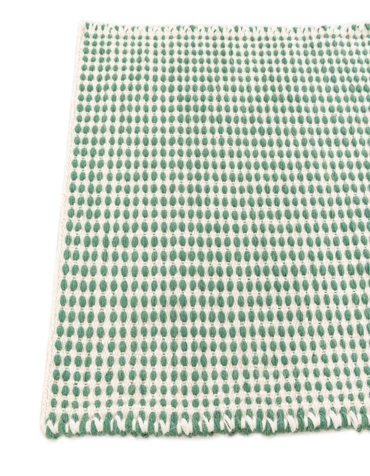 Detail image of  2' 1 x 3'  Hand Woven Seaside Pearl Jute Rug
