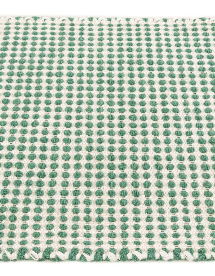 Detail image of  2' 1 x 3'  Hand Woven Seaside Pearl Jute Rug