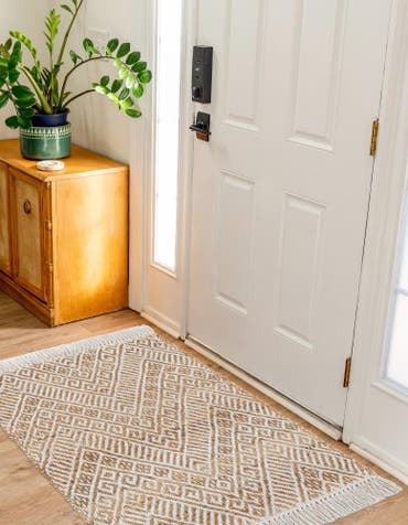  10' x 14' 1  Hand Braided Jute Rug