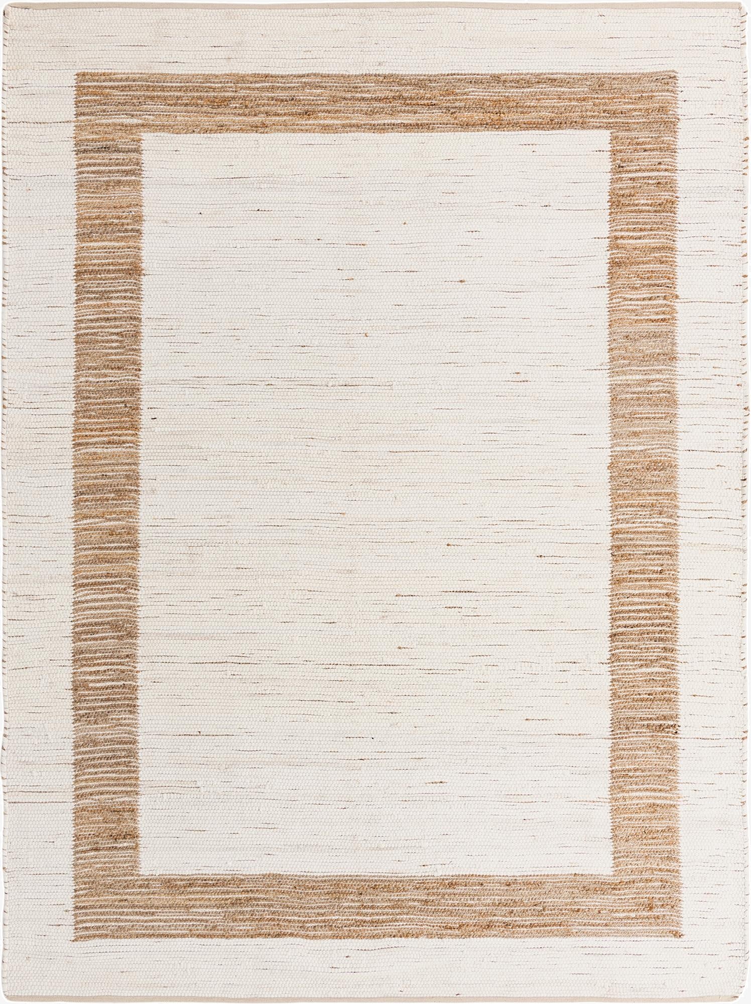 Primary image  9' x 12'  Hand Woven Chindi Jute Rug