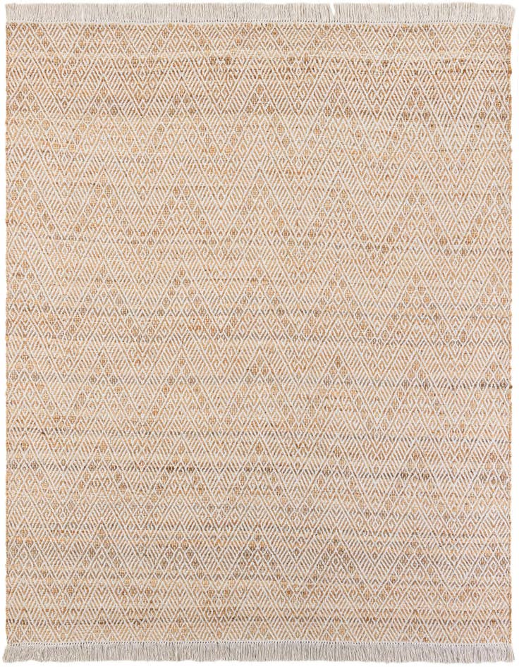 Detail image of  7' 10 x 7' 10  Hand Braided Jute Square Rug