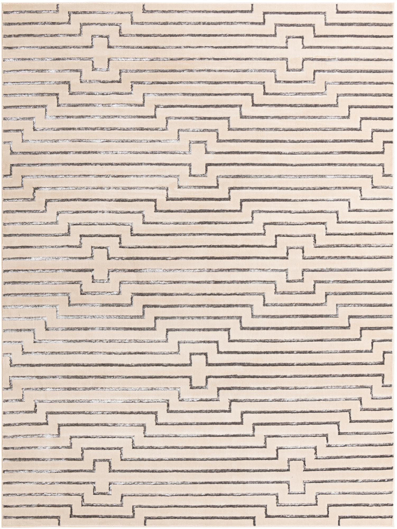 Rug White and Silver Swatch link