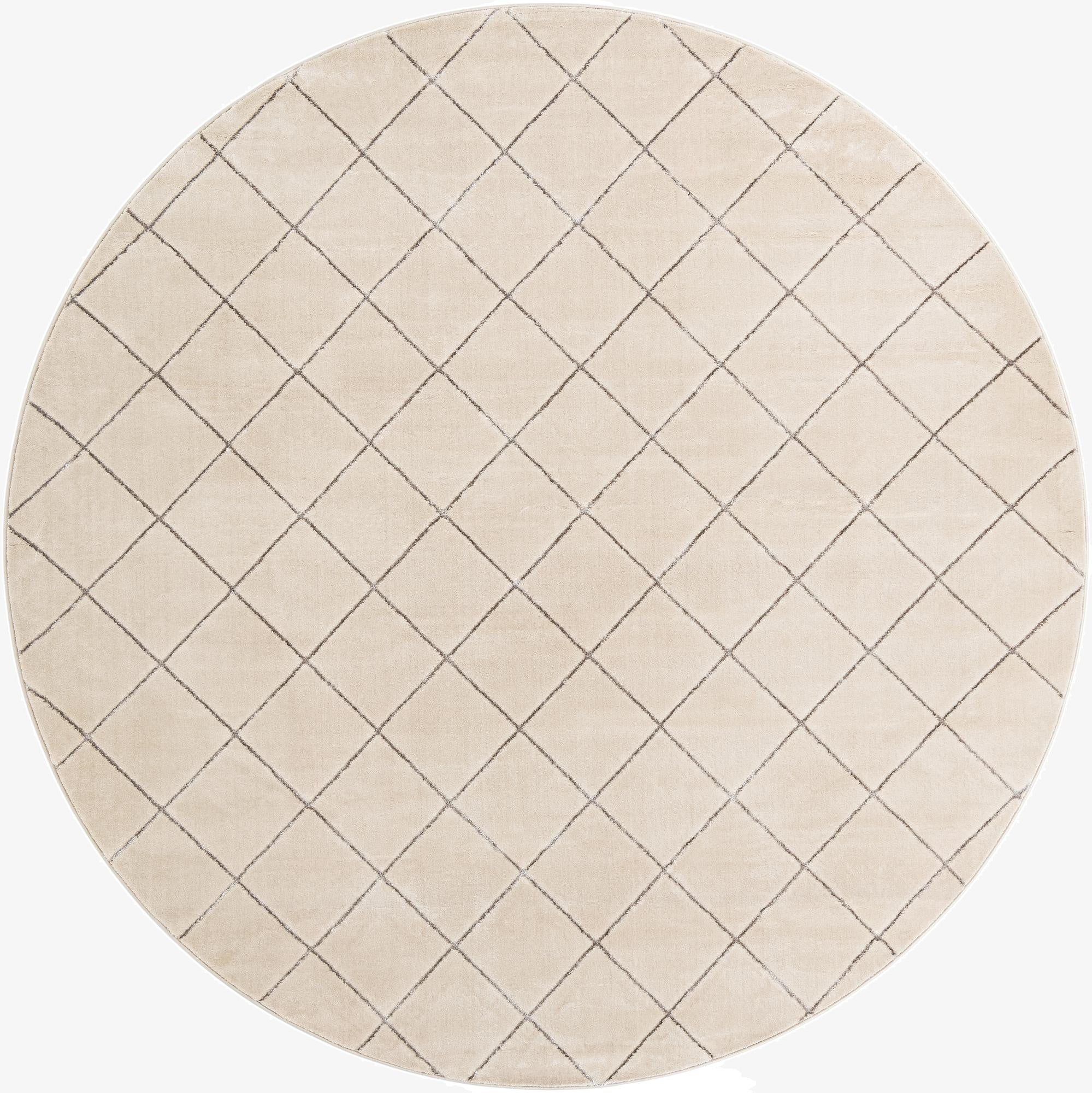  10' x 10' Vogue Geo Round Rug