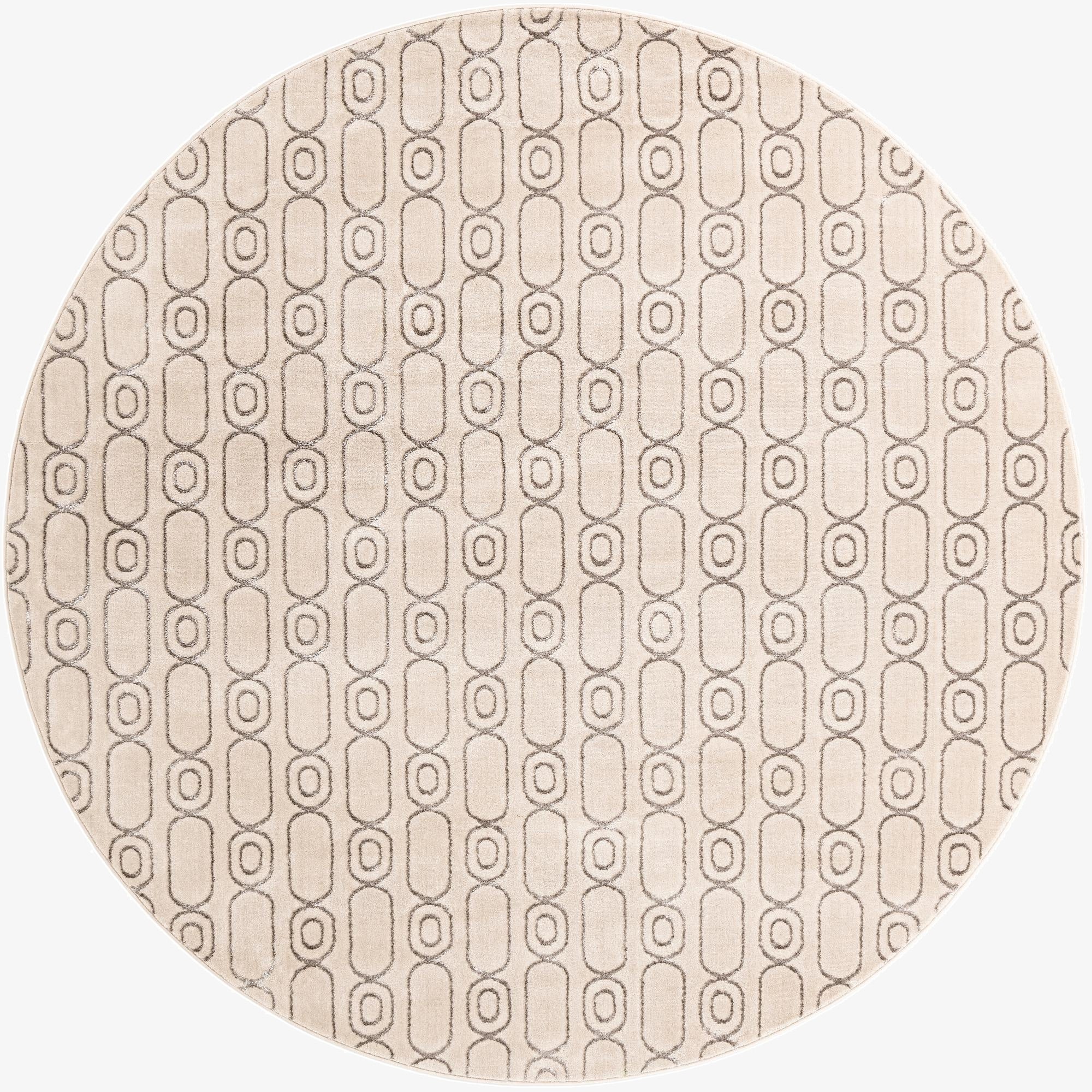  7' 10 x 7' 10 Vogue Geo Round Rug