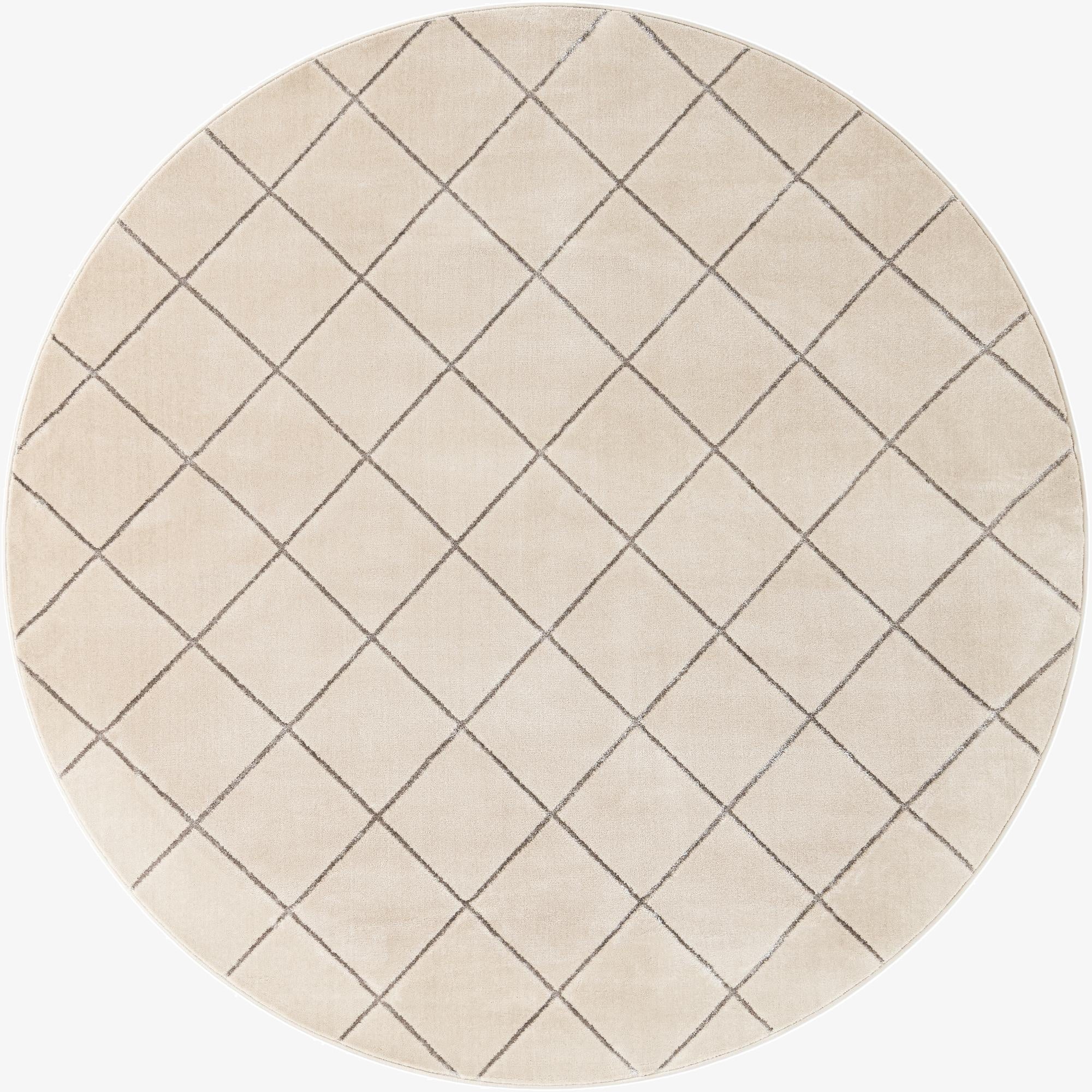  7' 10 x 7' 10 Vogue Geo Round Rug
