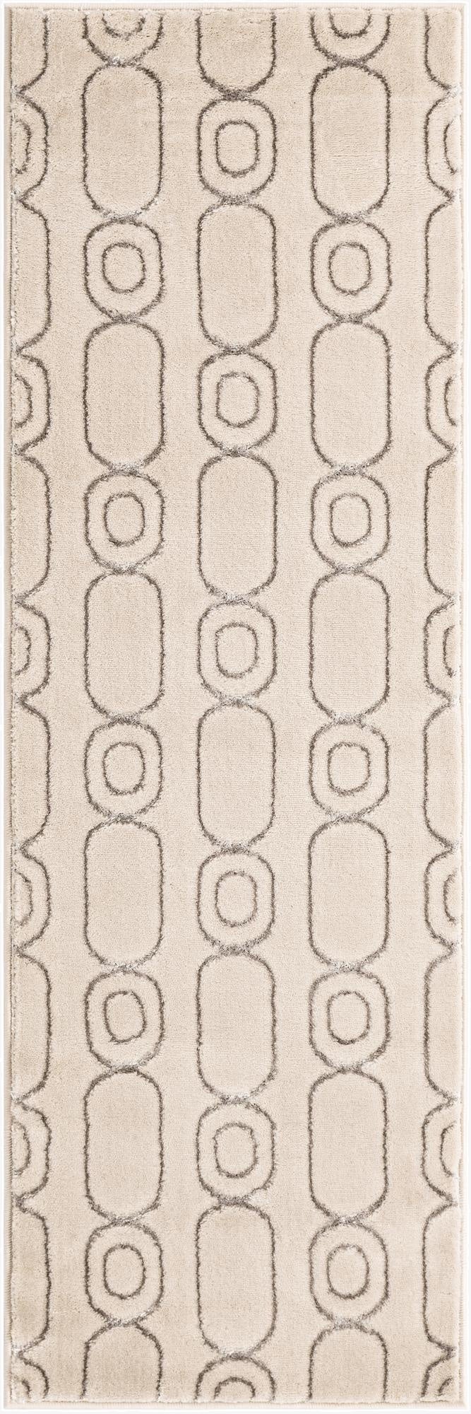  2' x 6' Vogue Geo Runner Rug