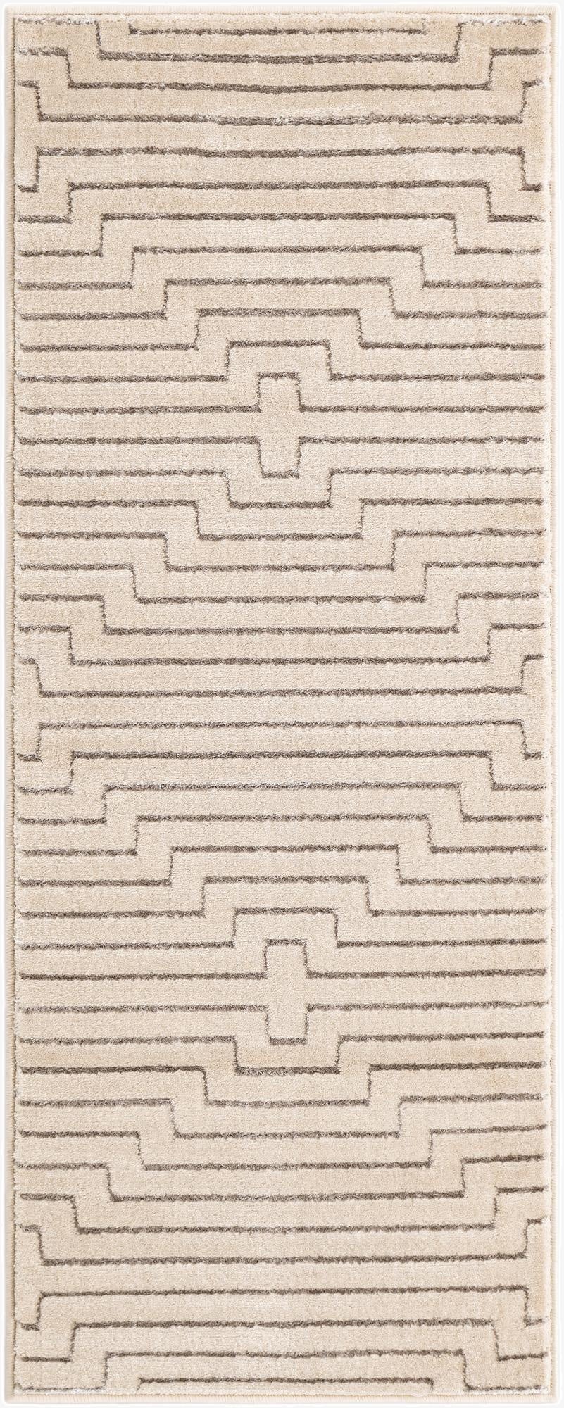  2' x 5' Vogue Geo Runner Rug