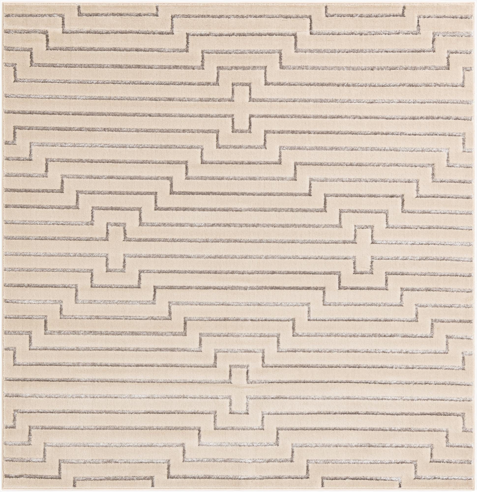  7' 10 x 7' 10 Vogue Geo Square Rug