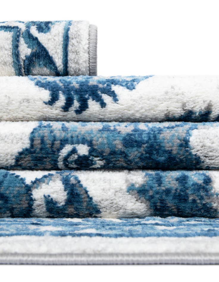 Detail image of  5' 3 x 5' 3 Boston Octagon Rug