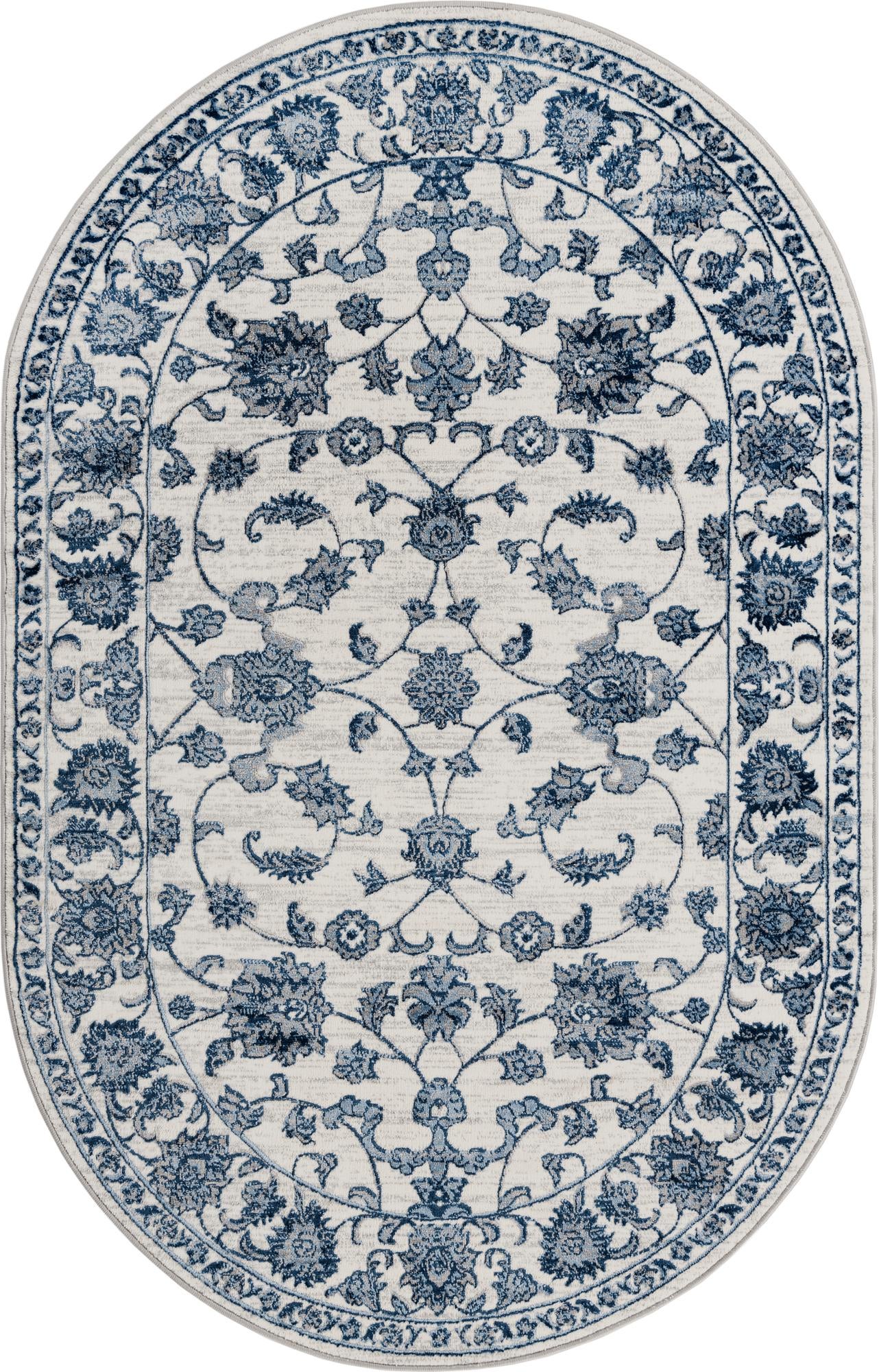 Rug White Blue Swatch link