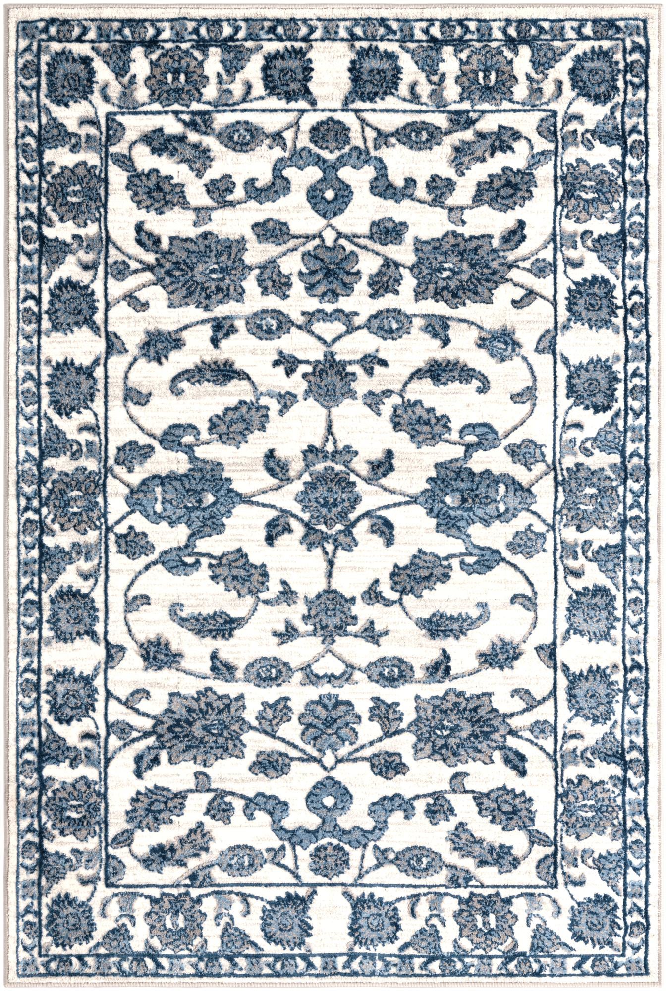 Rug White Blue Swatch link