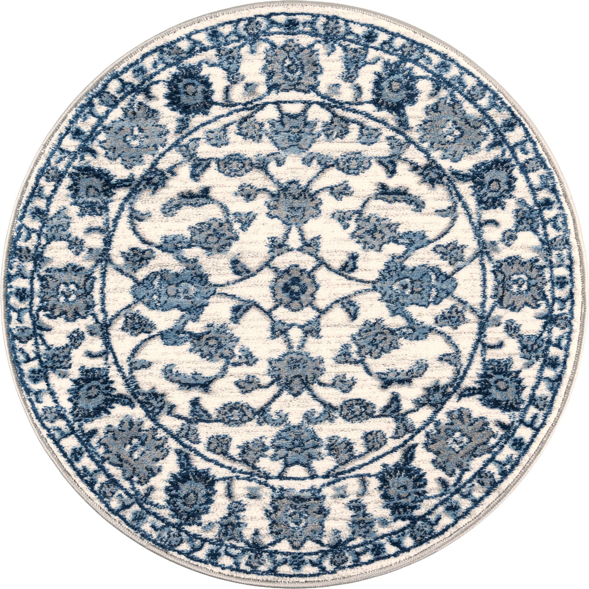 Rug White Blue Swatch link