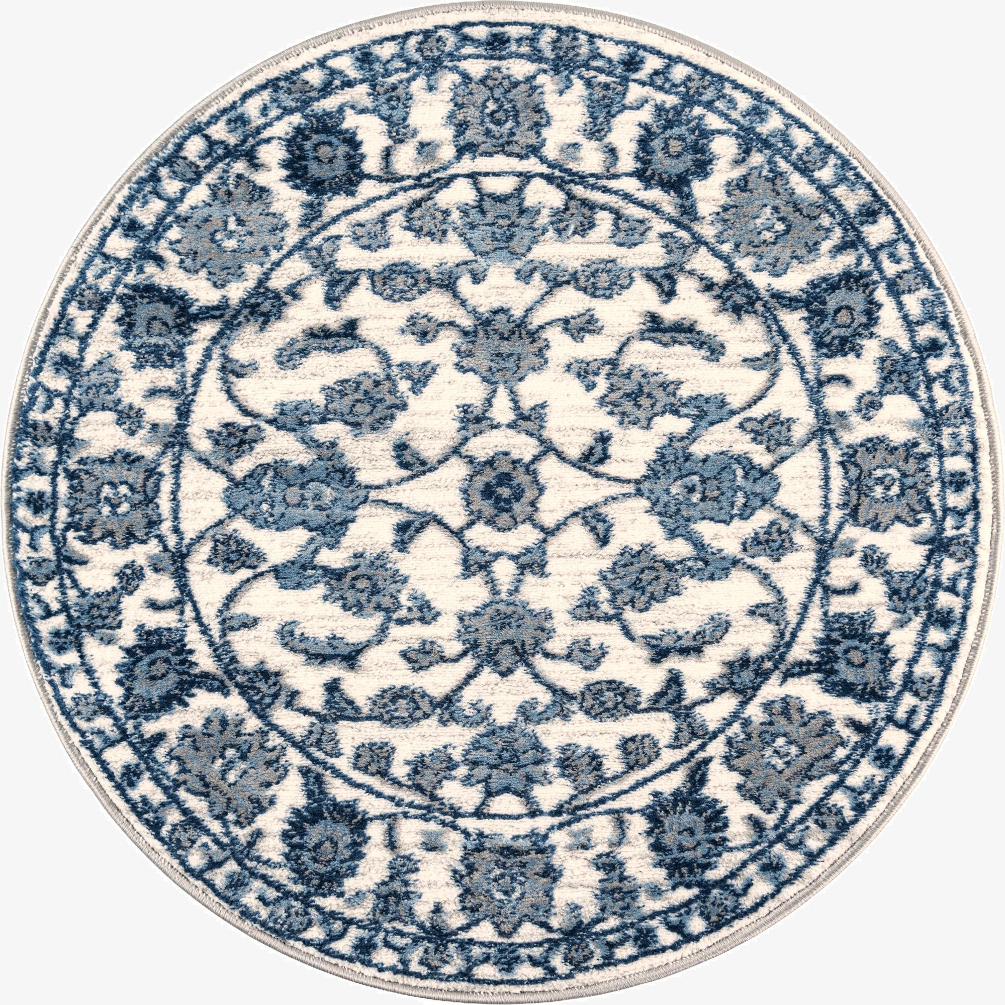  3' 3 x 3' 3 Boston Round Rug