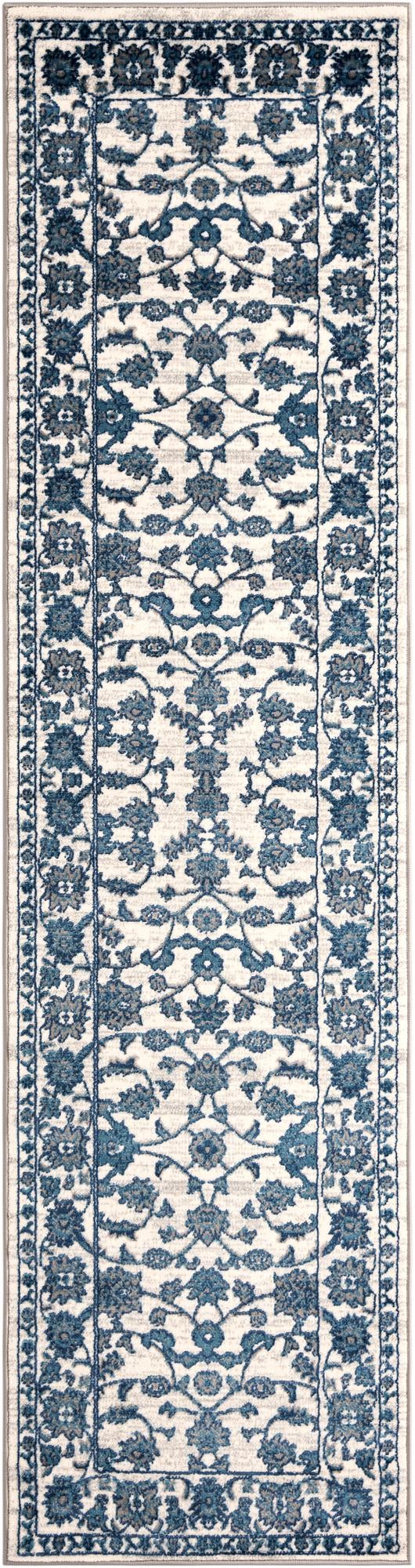 Rug White Blue Swatch link