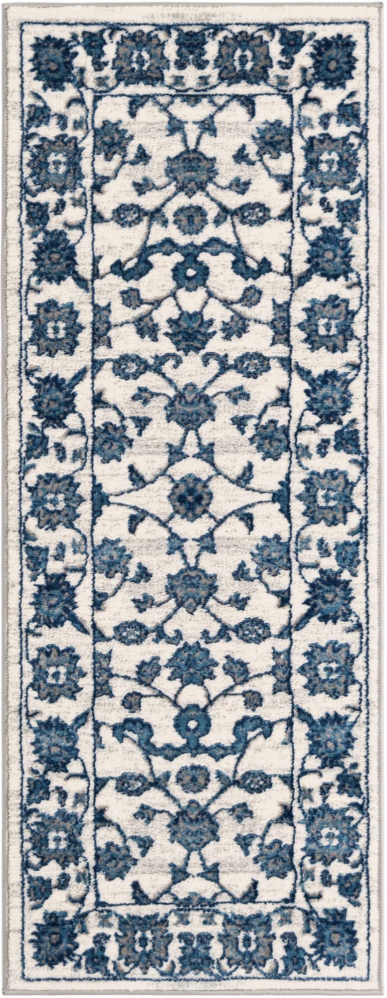 Rug White Blue Swatch link