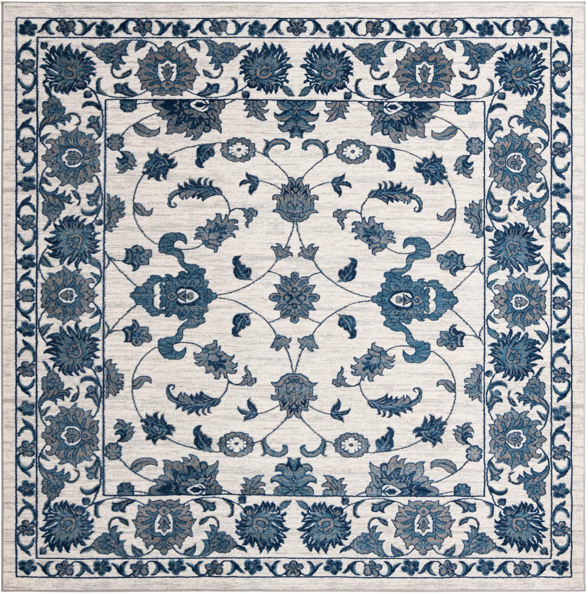 Rug White Blue Swatch link