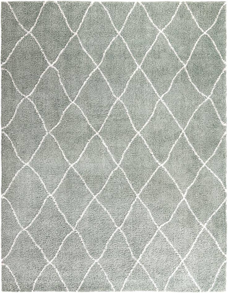 Detail image of  9' 10 x 14' Moroccan Shag Rug