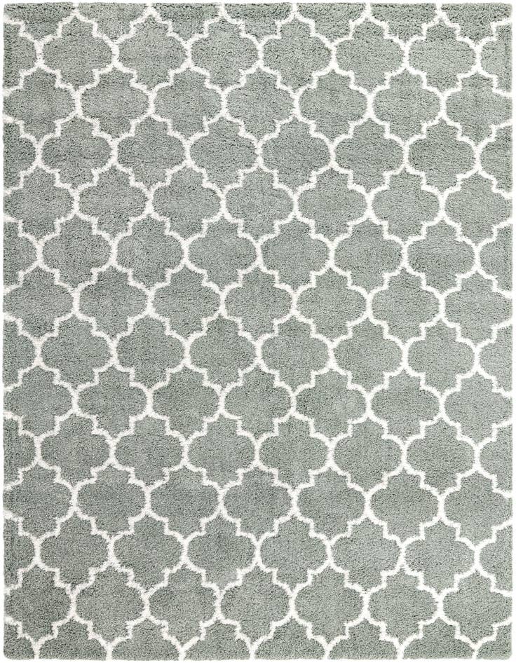 Detail image of  9' 10 x 14' Moroccan Shag Rug