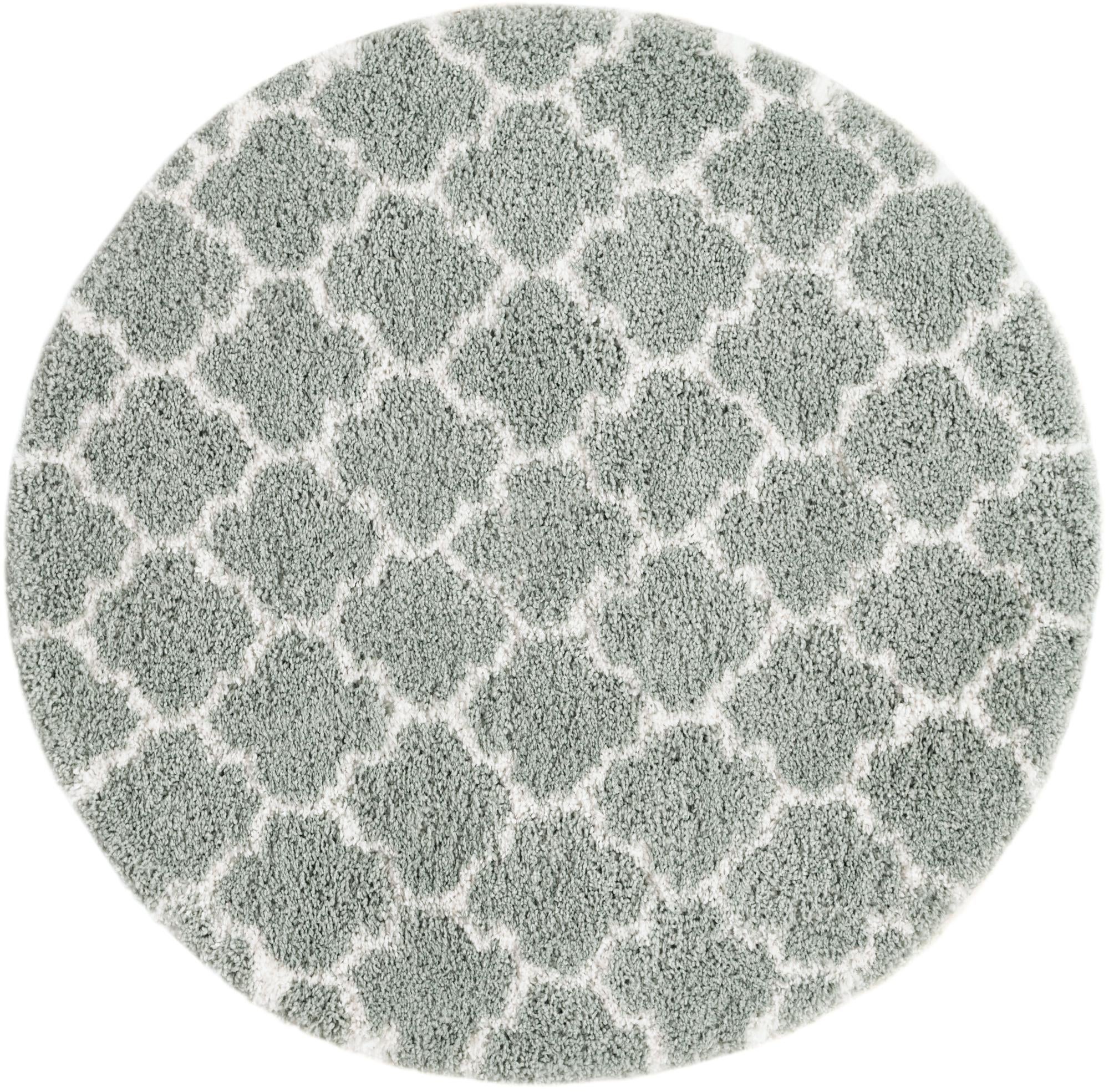 Rug White Cyan Swatch link