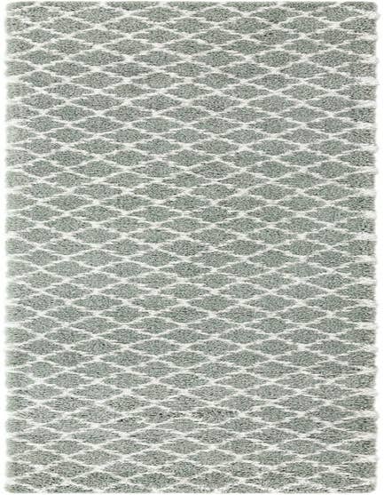 Detail image of  3' 3 x 16' 5 Moroccan Shag Runner Rug