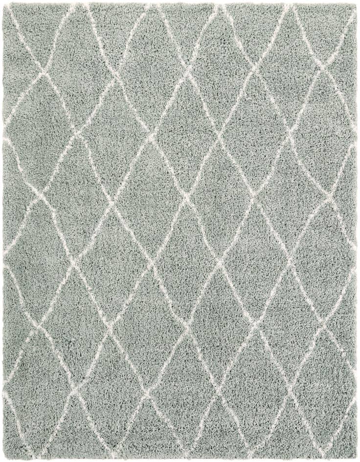 Detail image of  7' 10 x 7' 10 Moroccan Shag Square Rug