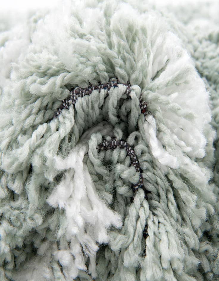 Detail image of  7' 10 x 7' 10 Moroccan Shag Square Rug