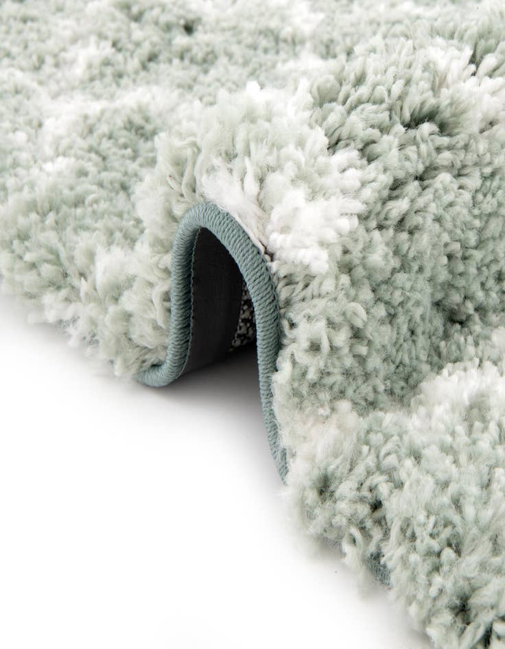 Detail image of  7' 10 x 7' 10 Moroccan Shag Square Rug