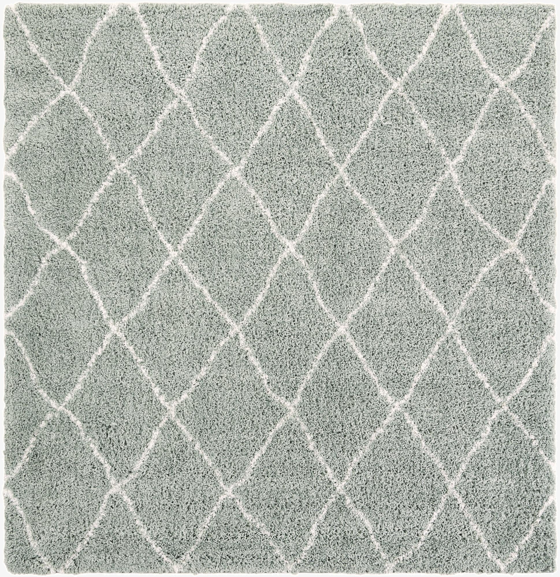  7' 10 x 7' 10 Moroccan Shag Square Rug