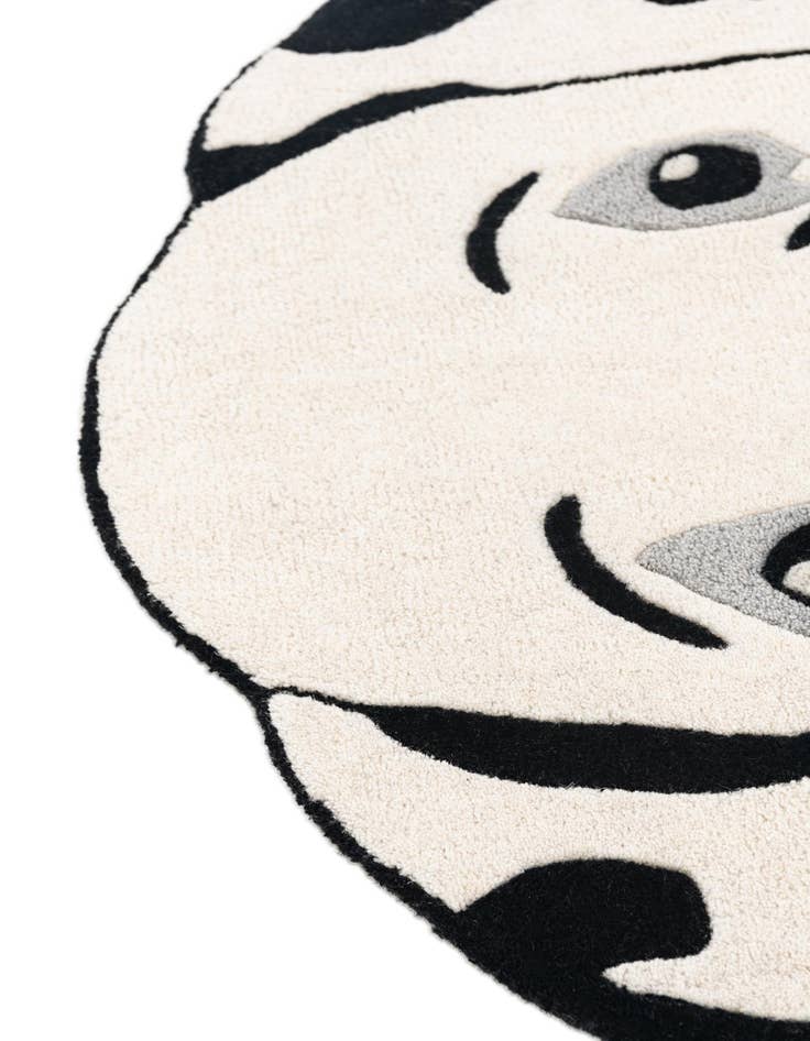 Detail image of  2' 6 x 3' Playtime Kids Wool Freeform Rug