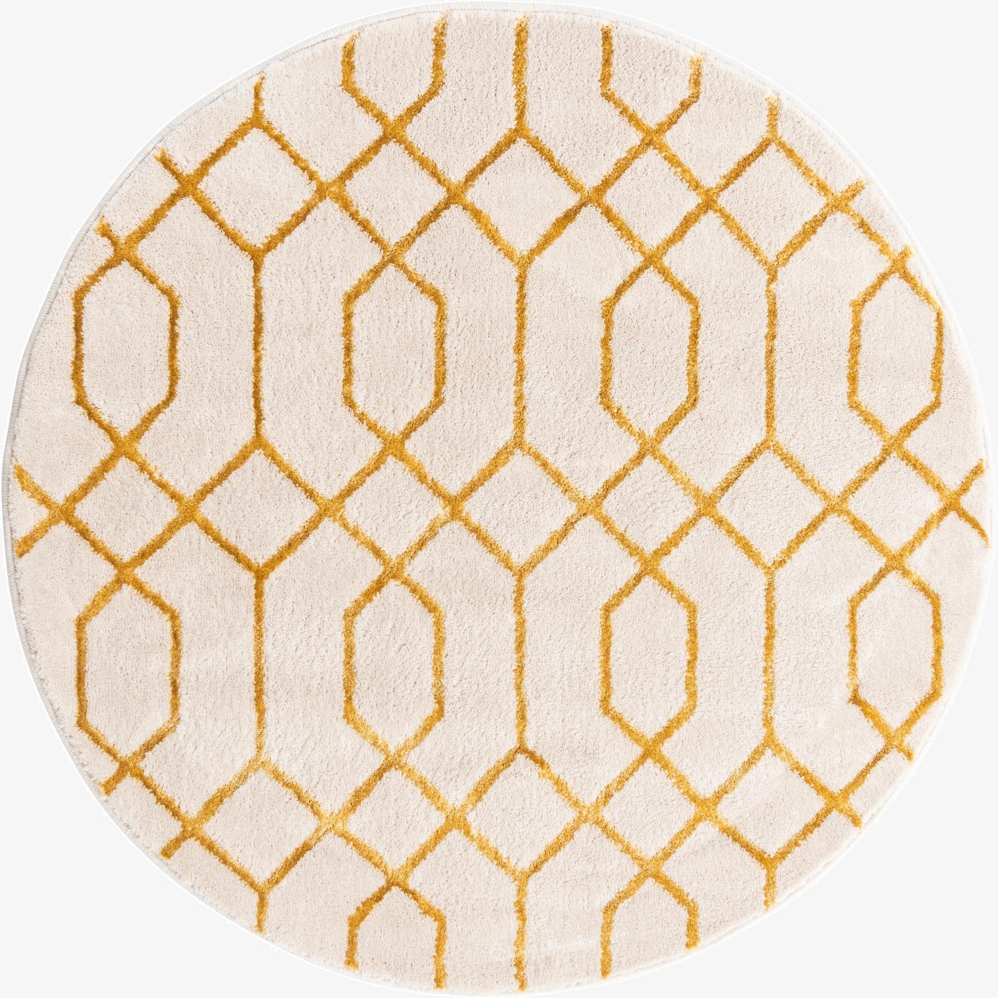  3' x 3'  Marilyn Monroe&trade; Glam Trellis Round Rug