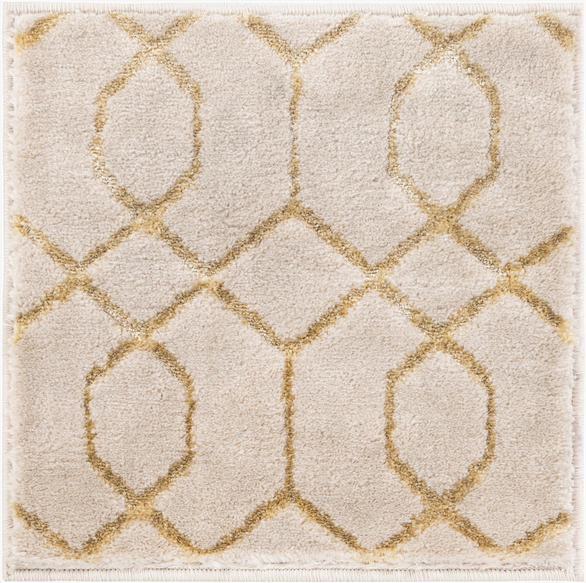 1' 4 x 1' 4  Marilyn Monroe&trade; Glam Trellis Sample Rug