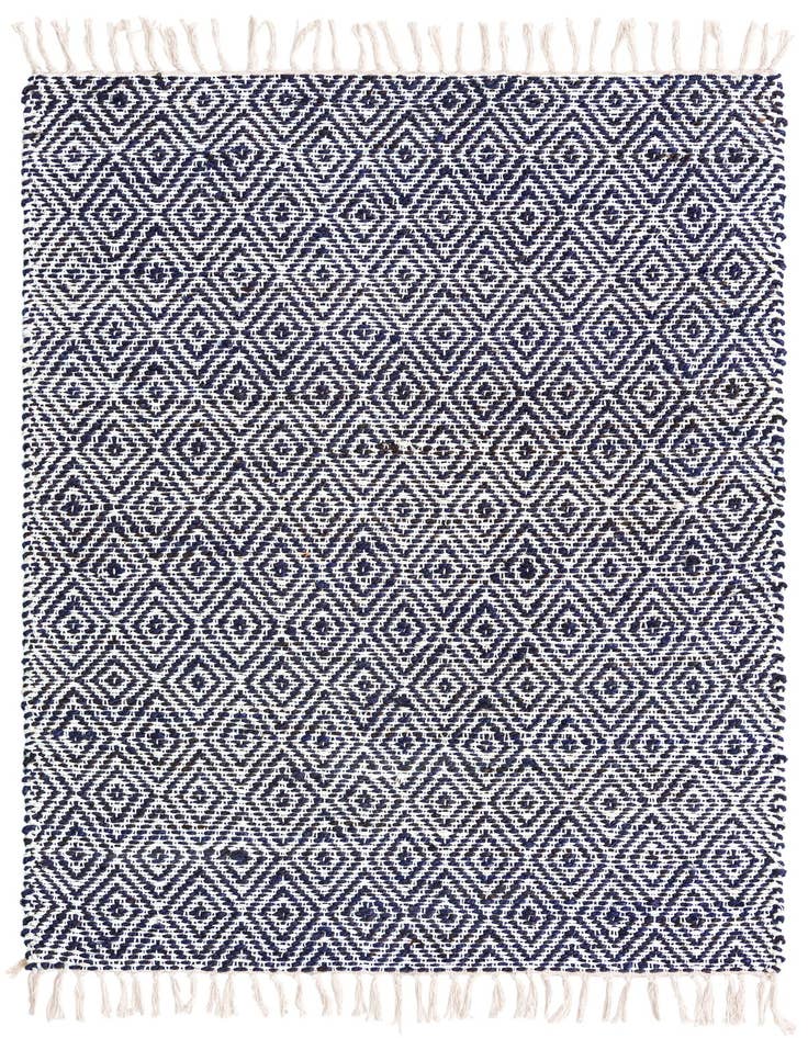 Detail image of  4' 1 x 6' 1  Hand Woven Braided Jute Rug