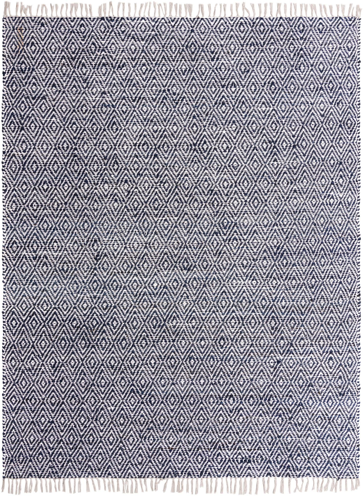Rug White Navy Swatch link
