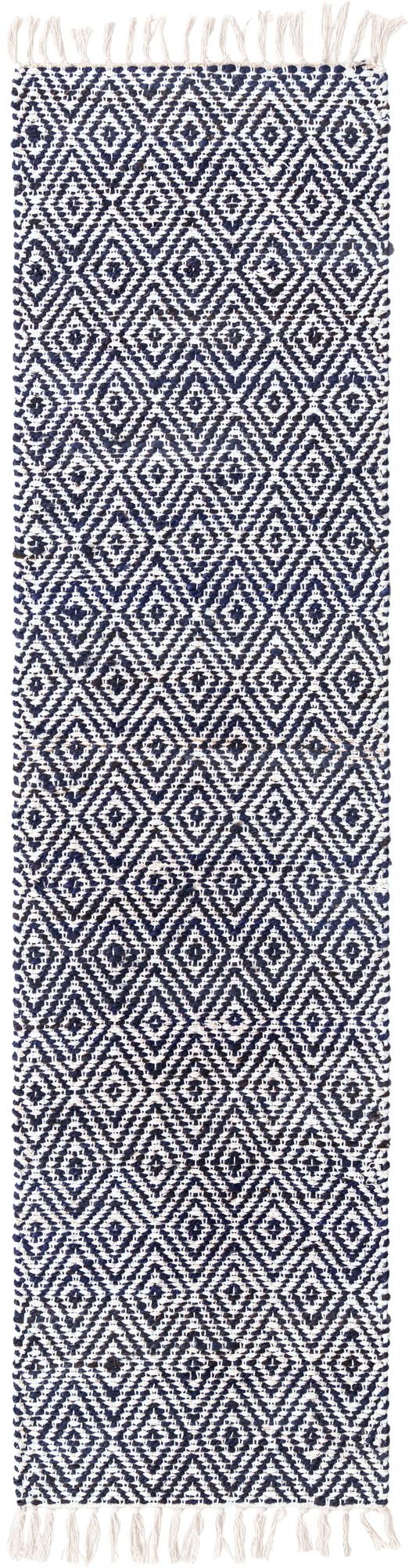 Rug White Navy Swatch link