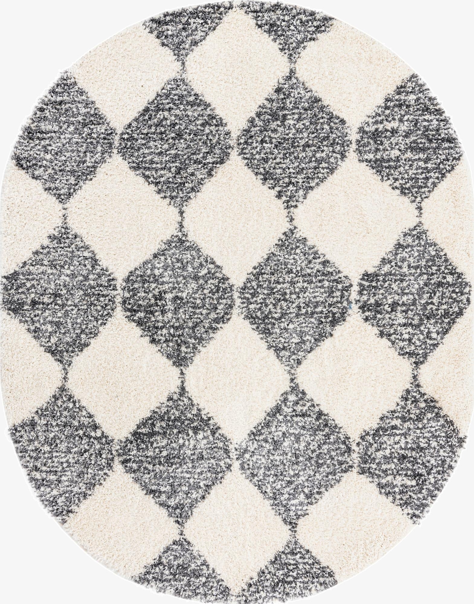  7' 10 x 10' Serenity Shag Oval Rug