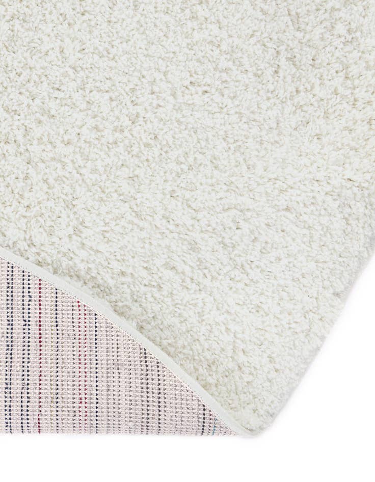 Detail image of  4' 1 x 6' 1 Soft Solid Shag Oval Rug