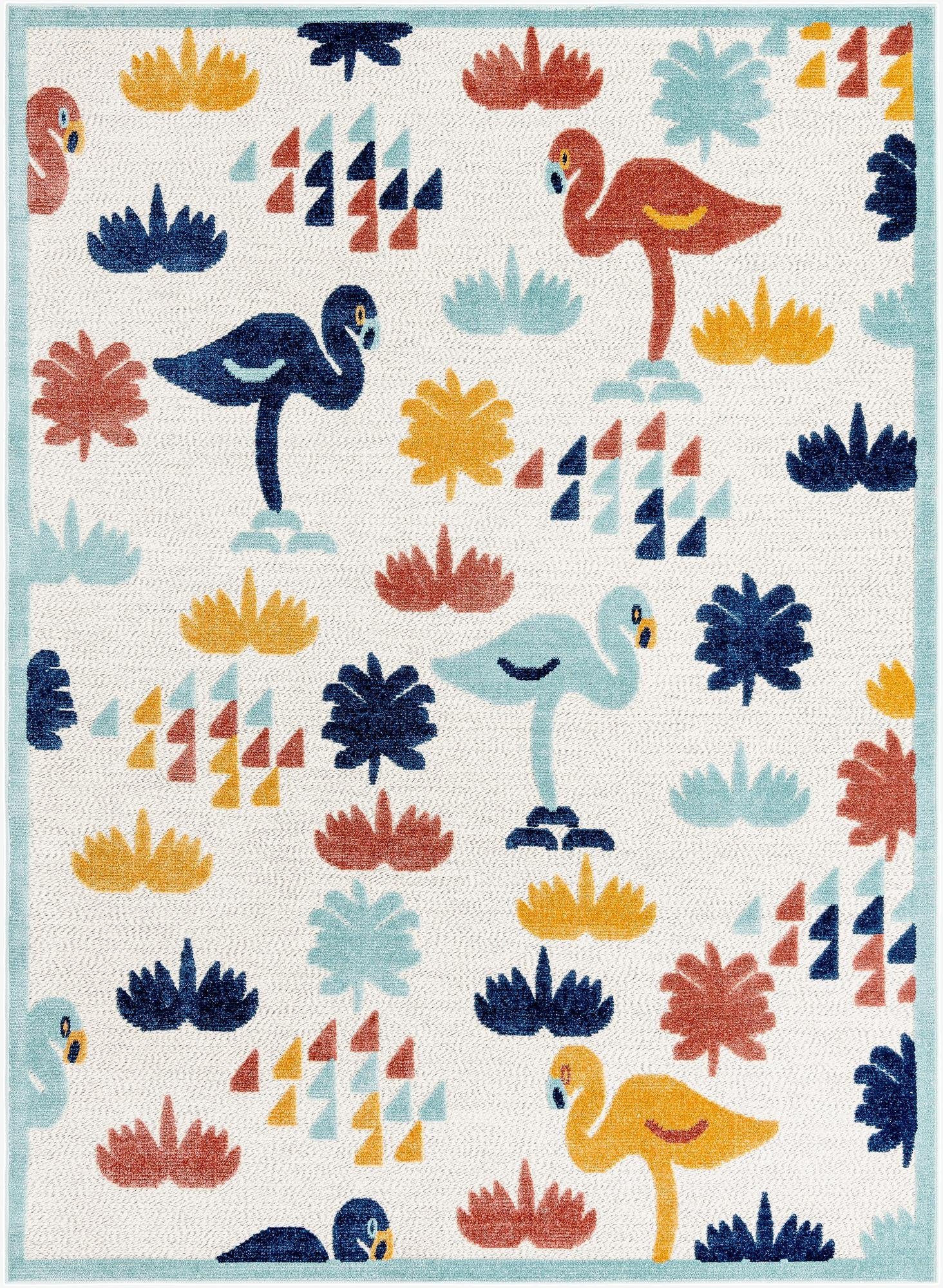  7' x 10'  Washable Belize Indoor / Outdoor Rug