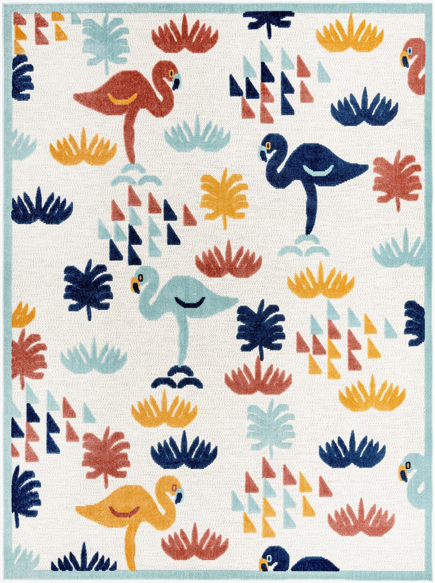  9' x 12'  Washable Belize Indoor / Outdoor Rug