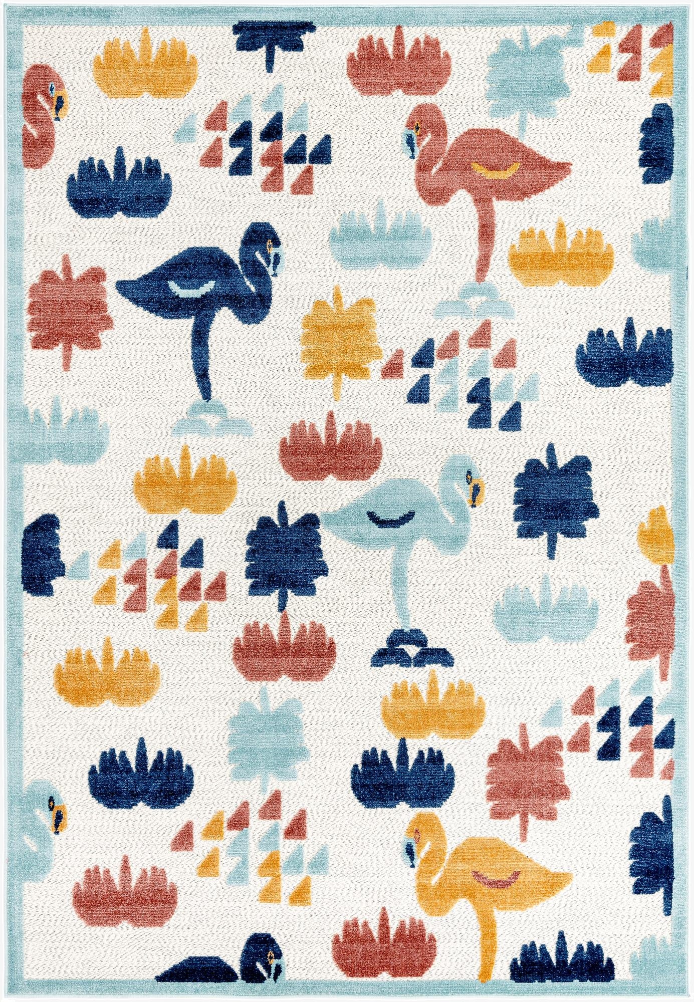  6' x 9'  Washable Belize Indoor / Outdoor Rug