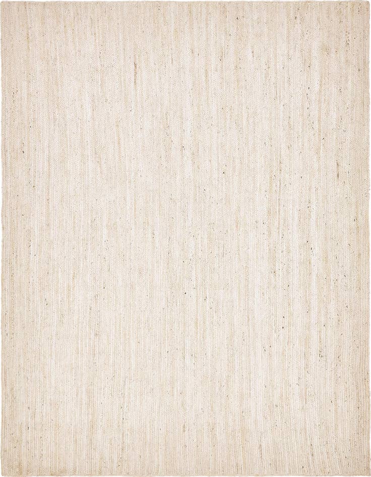 Detail image of  9' x 12'  Hand Braided Jute Rug