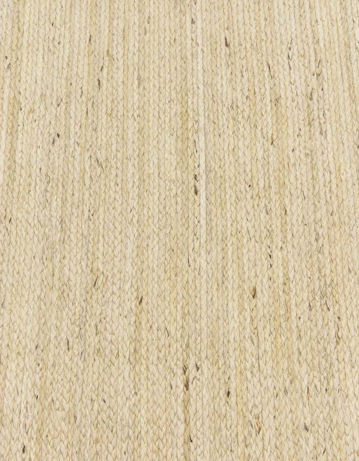 Detail image of  5' 1 x 8'  Hand Braided Jute Rug