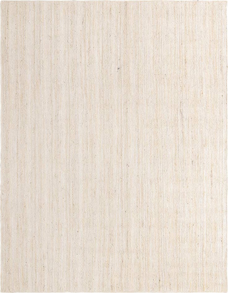 Detail image of  7' 1 x 10'  Hand Braided Jute Rug