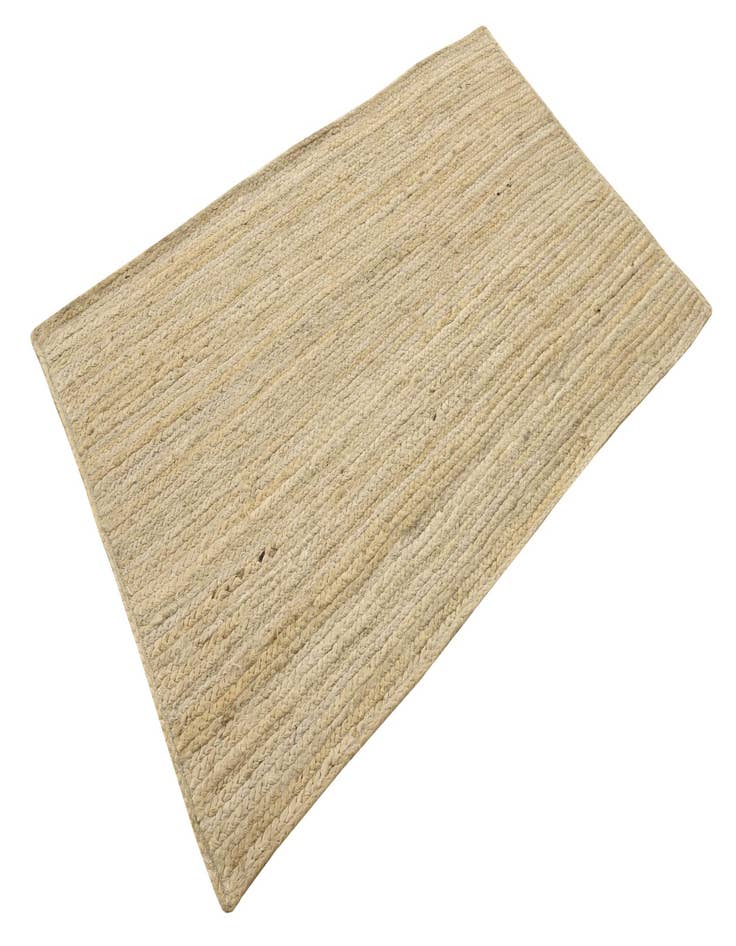 Detail image of  3' 3 x 5' 1  Hand Braided Jute Rug