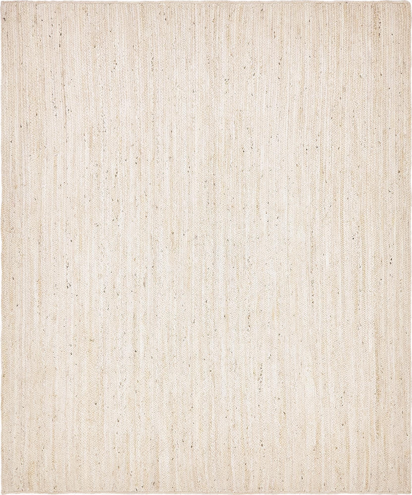  8' x 10'  Hand Braided Jute Rug