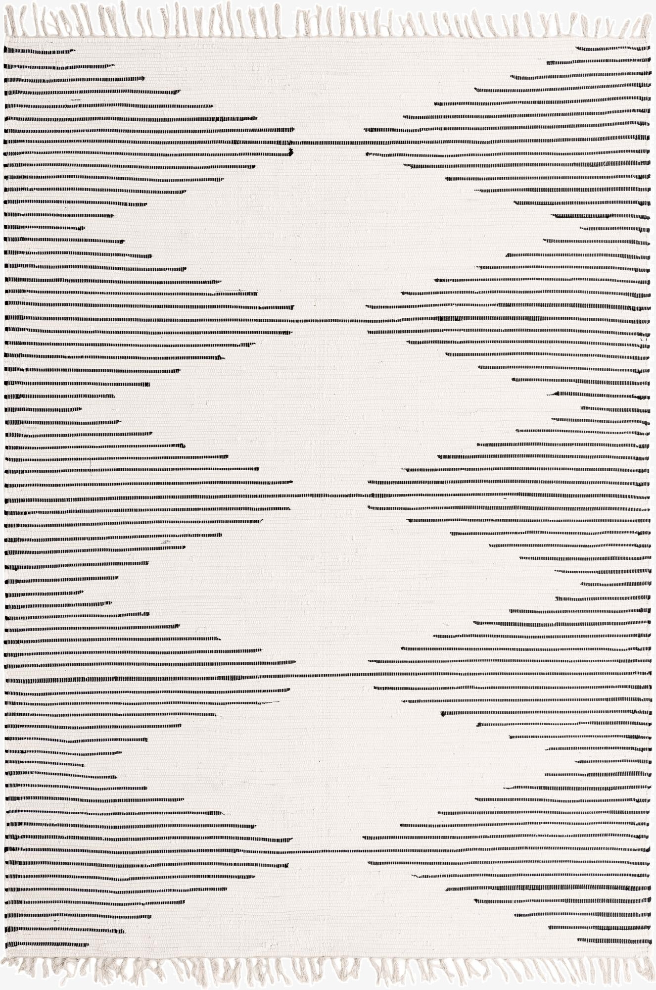  7' 1 x 10'  Hand Woven Chindi Cotton Rug