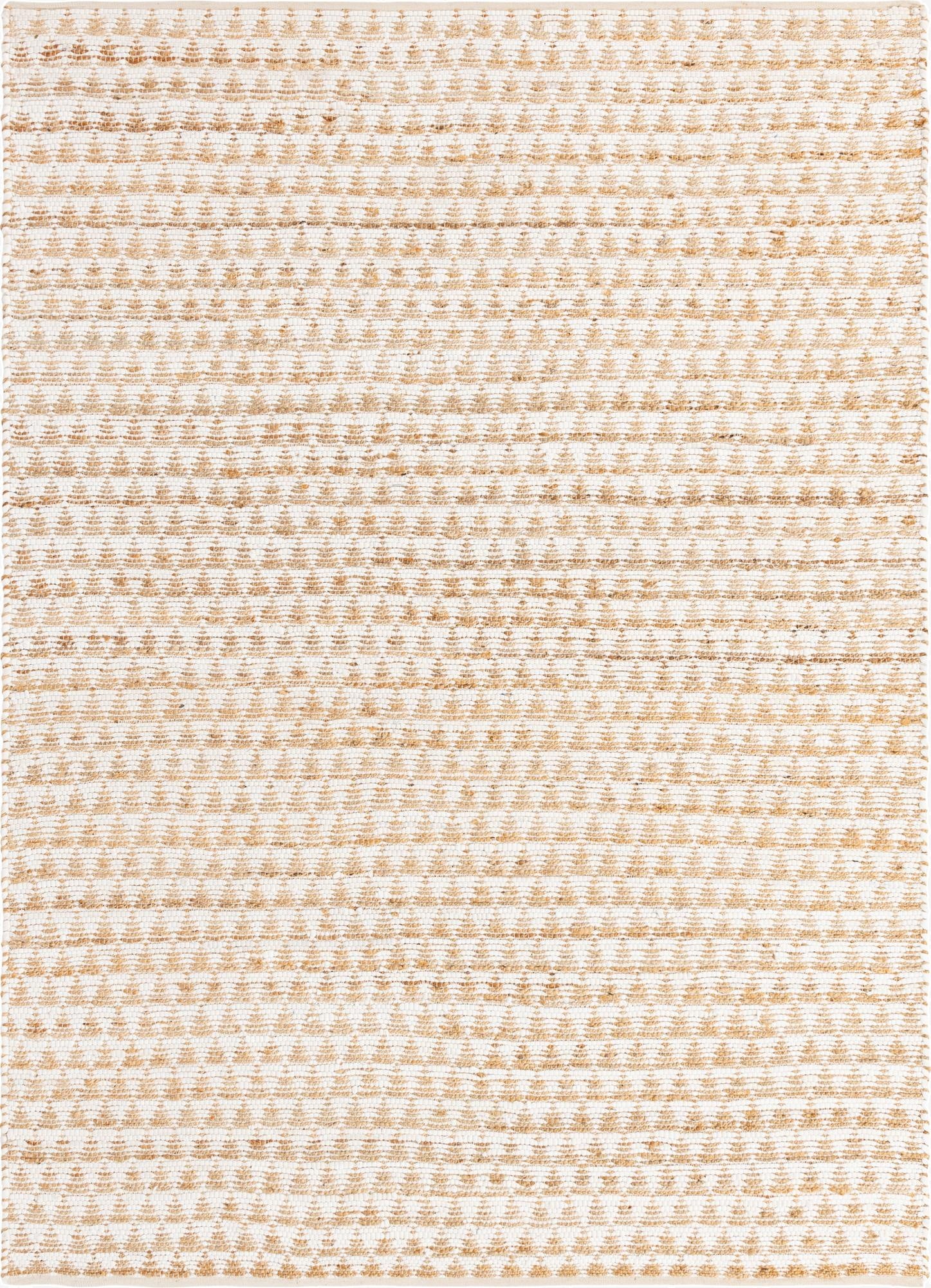  8' x 11'  Hand Woven Chindi Jute Rug