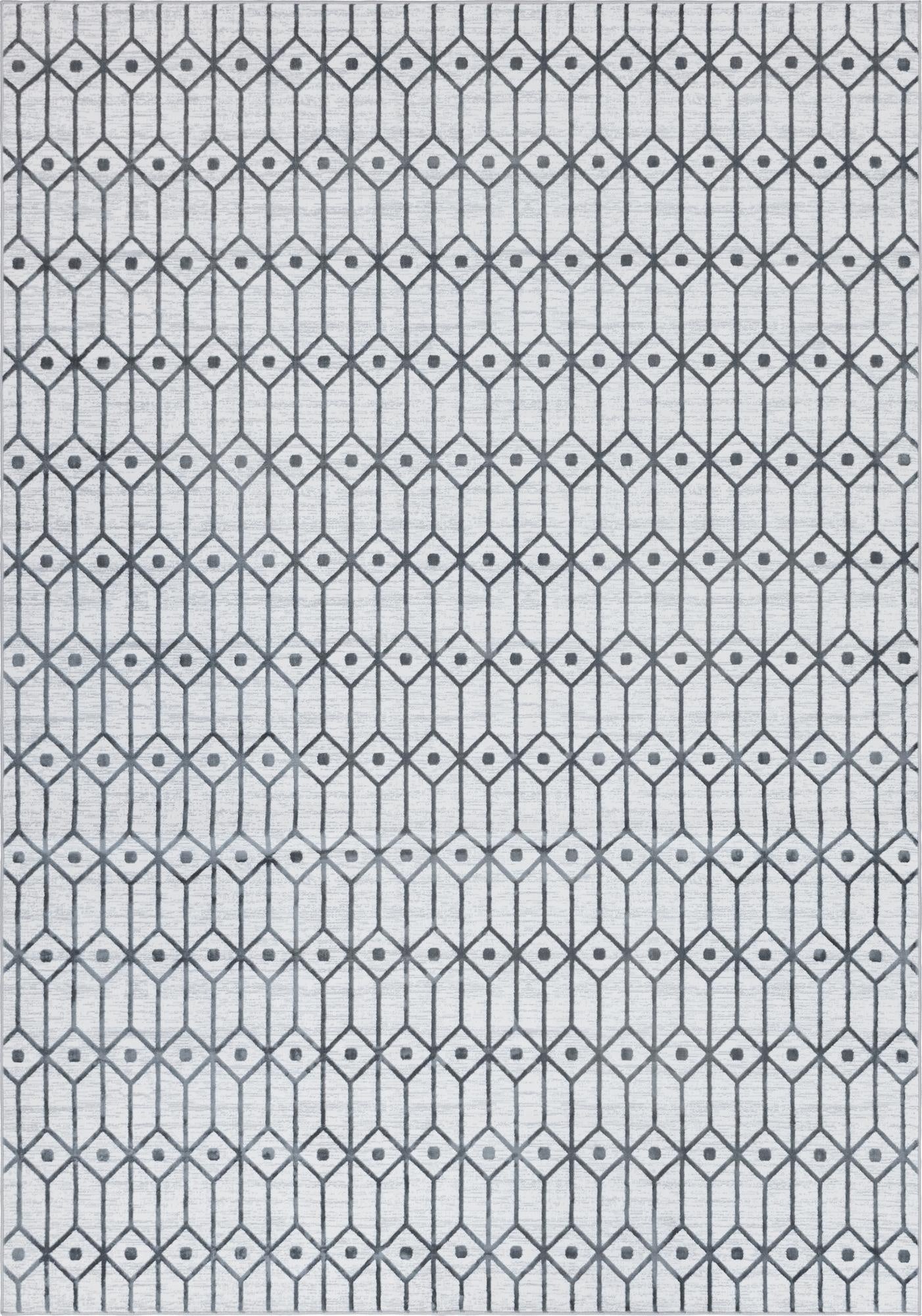  9' 10 x 14' Lattice Trellis Rug